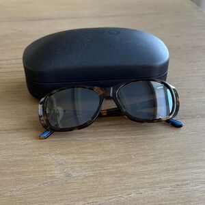 Revo Tortoise Shell Sunglasses with Case